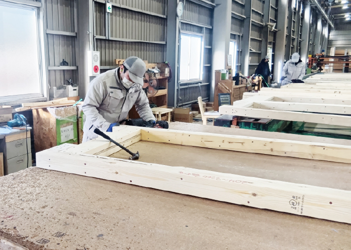 製造1グループ 2×4